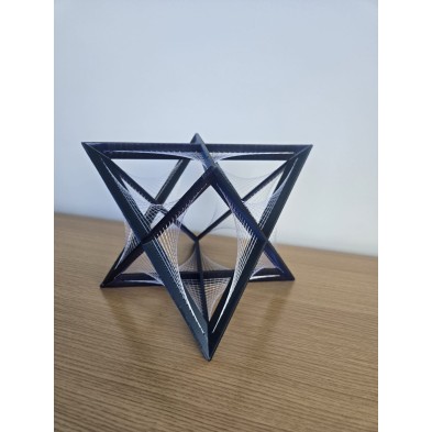 Pack Merkaba de hilos  - Color Blanco y Rojo