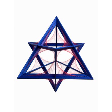 Pack Merkaba de hilos  - Color Blanco y Rojo